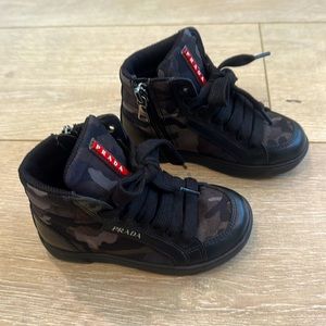 Prada Baby Camo Boots